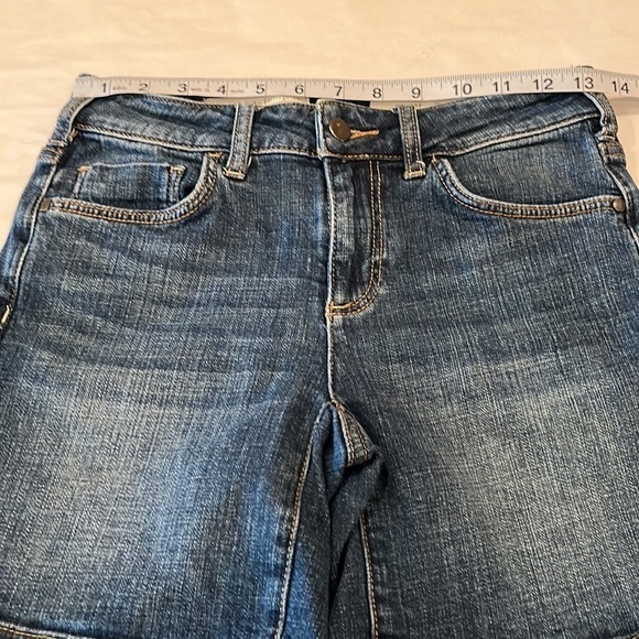 Pilcro And The Letterpress Script Shorts Mid Rise Size 25 - Picture 3 of 16